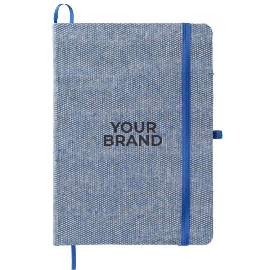 FSC® Mix 5" x 7" Recycled Cotton Bound Notebook
