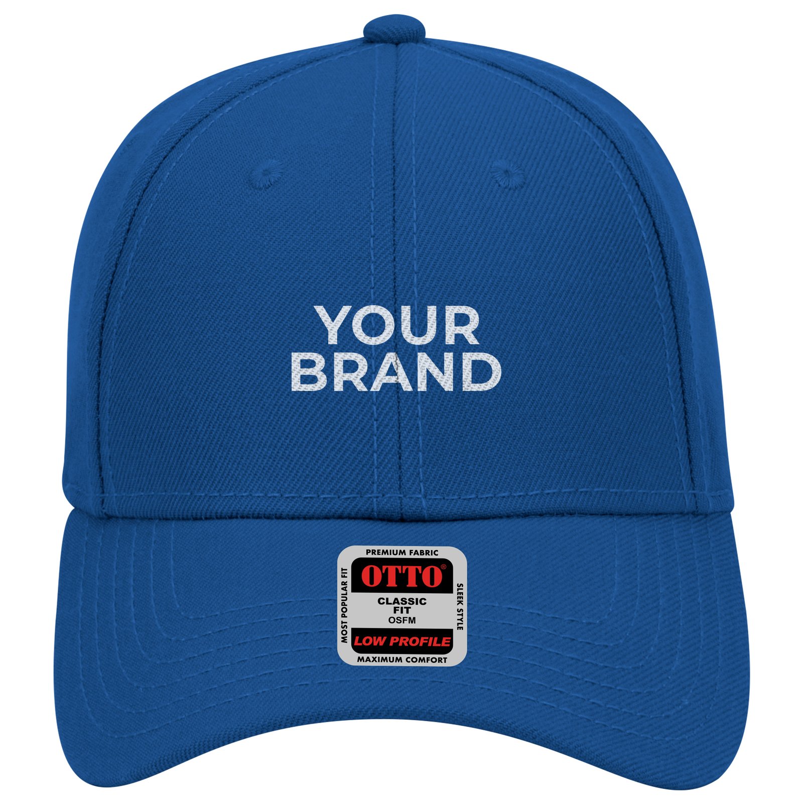 OTTO CAP® 6 Panel Low Profile Baseball Cap