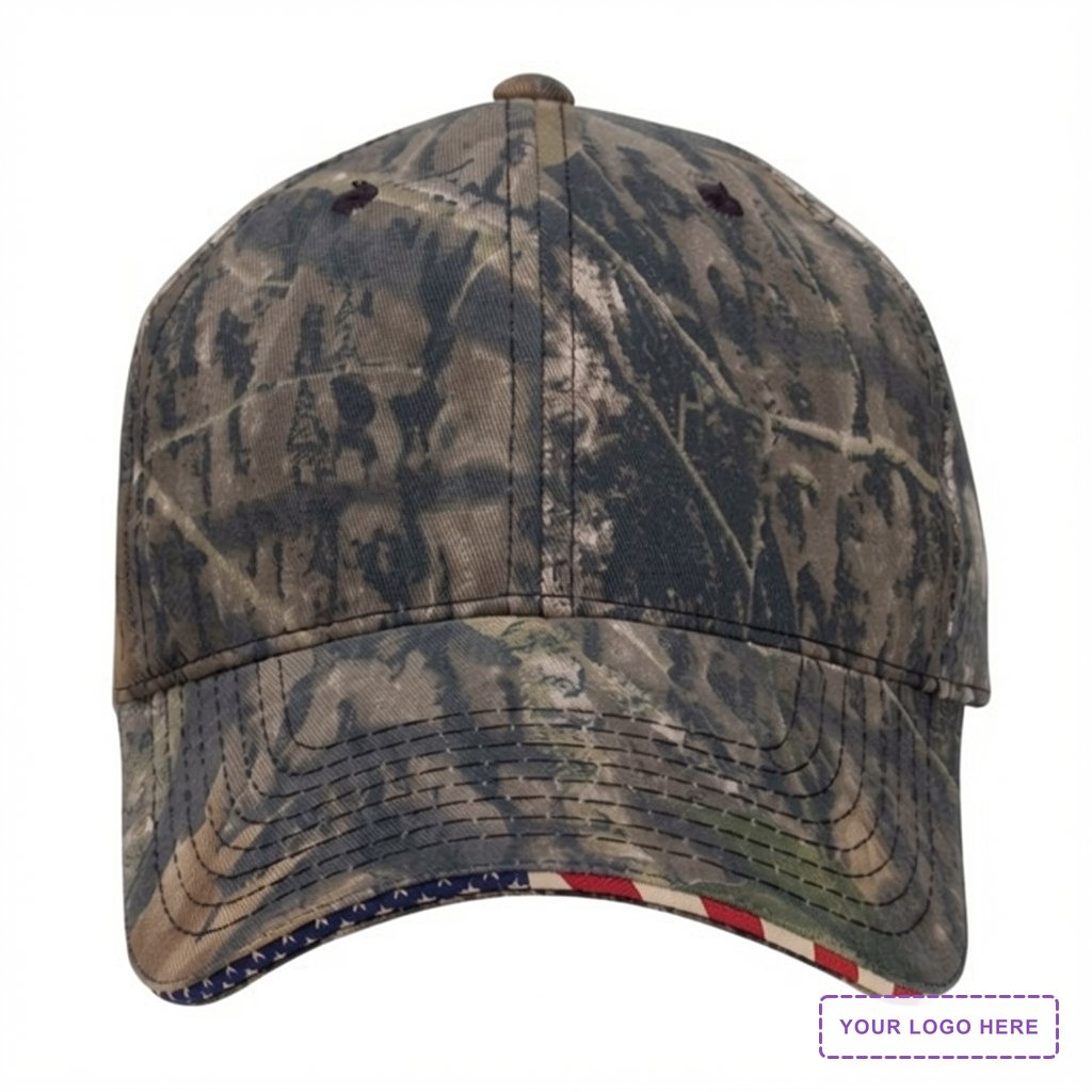Camo Patriotic Cap