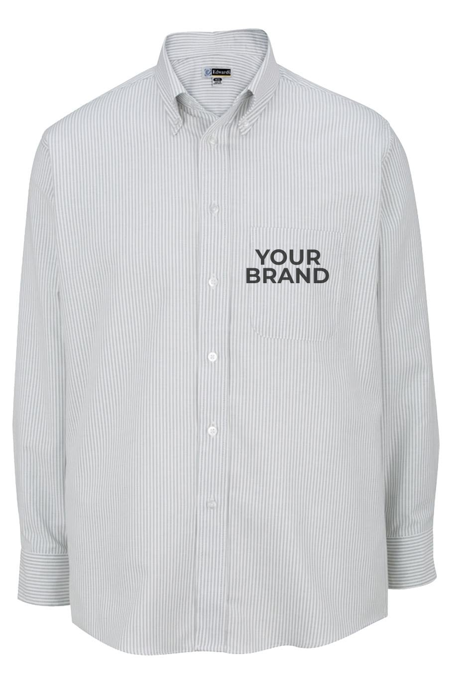 Easy Care Oxford Long Sleeve Mens Shirt
