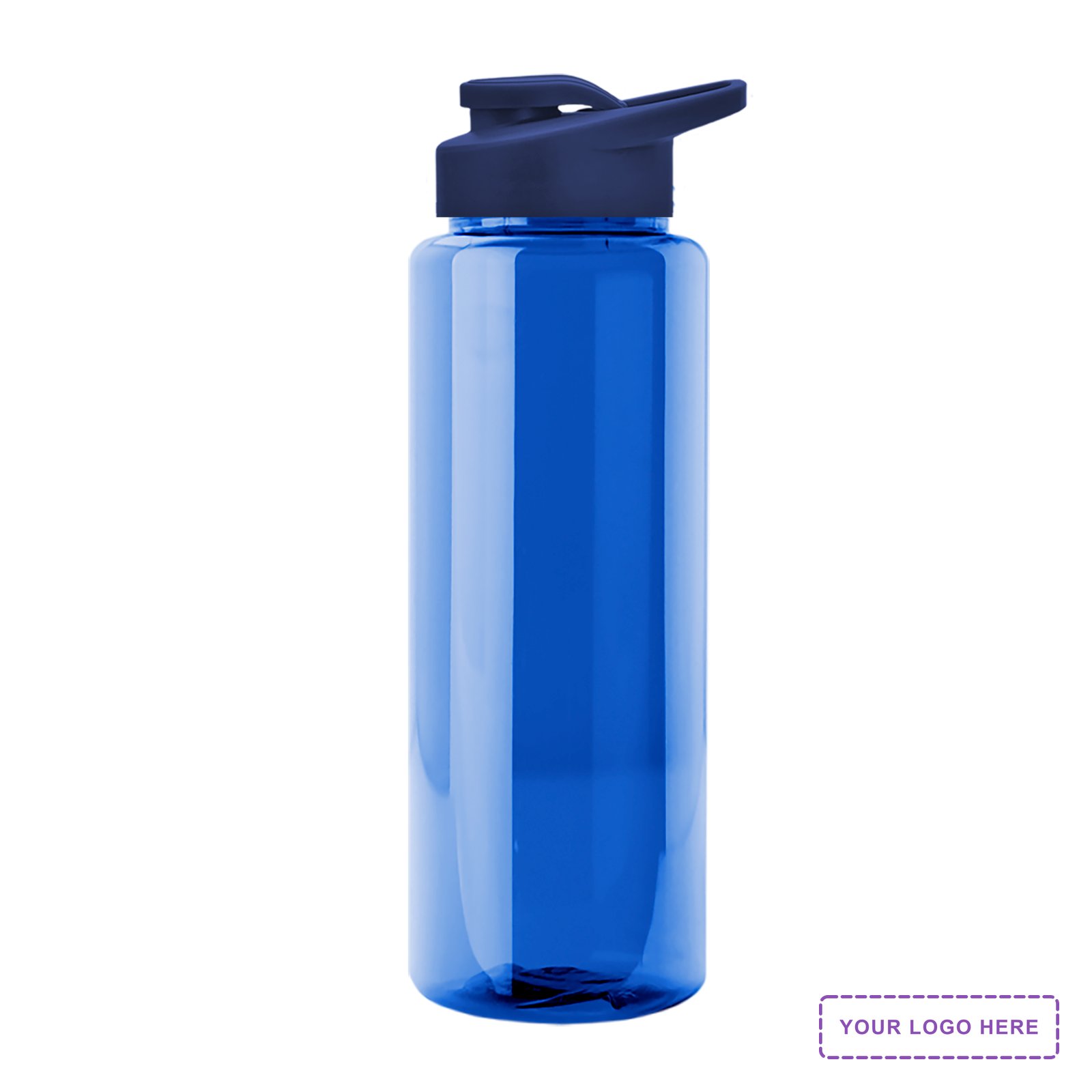 Garyline® Slim Fit RPET Bottle with Drink-Thru Lid - 32 oz.