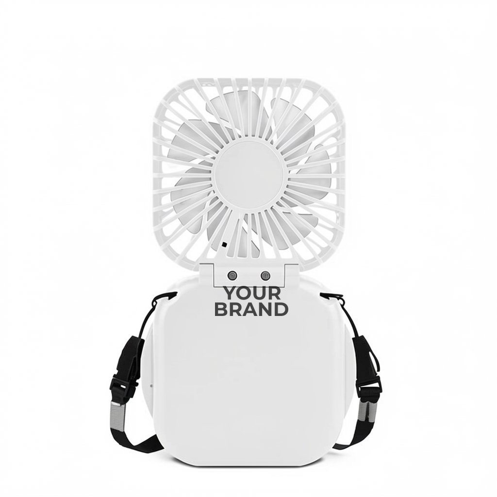 Portable Rechargeable Desk and Neck Fan