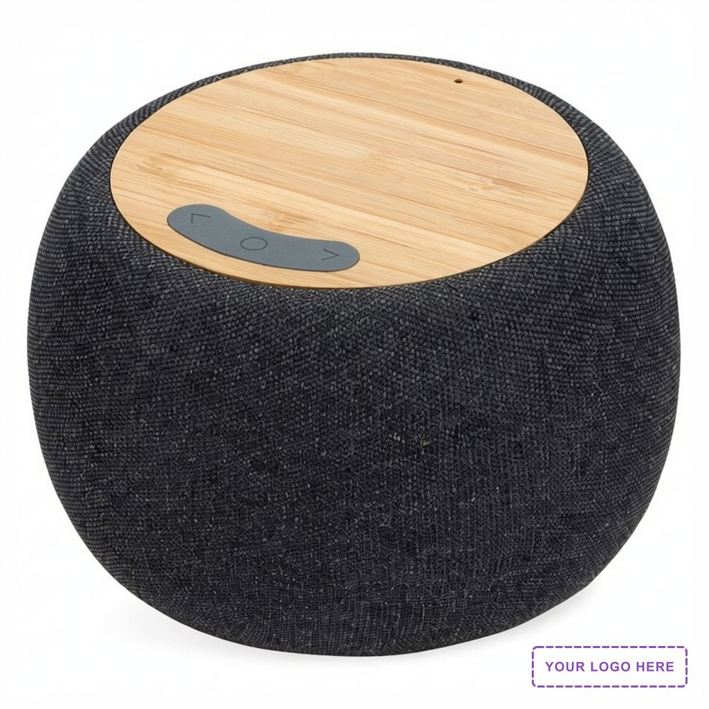 Empire Bamboo Wireless Speaker with 5W Wireless Charger