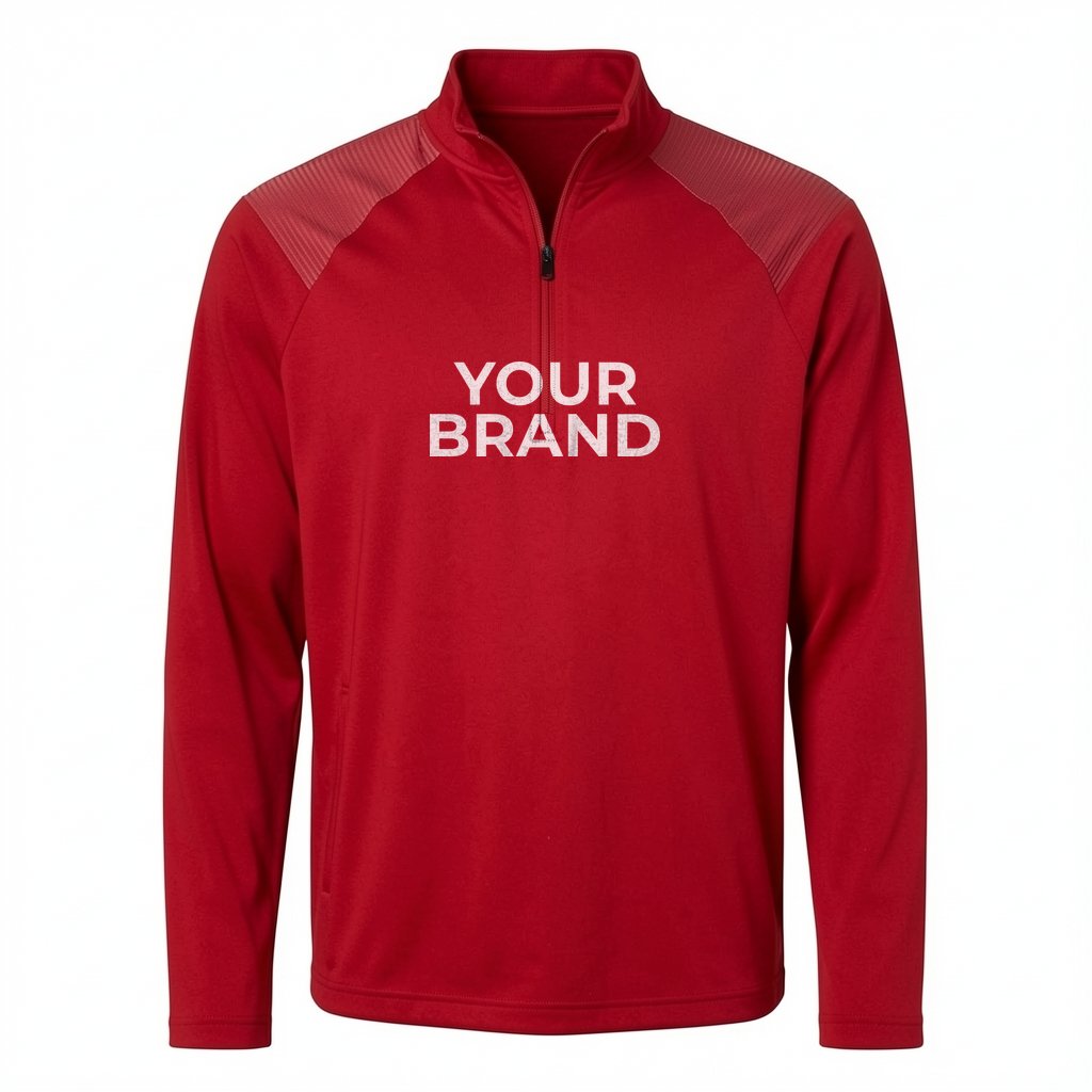 Men's Ultimate365 Lightweight Shoulder Stripe Quarter-Zip Pullover - A520