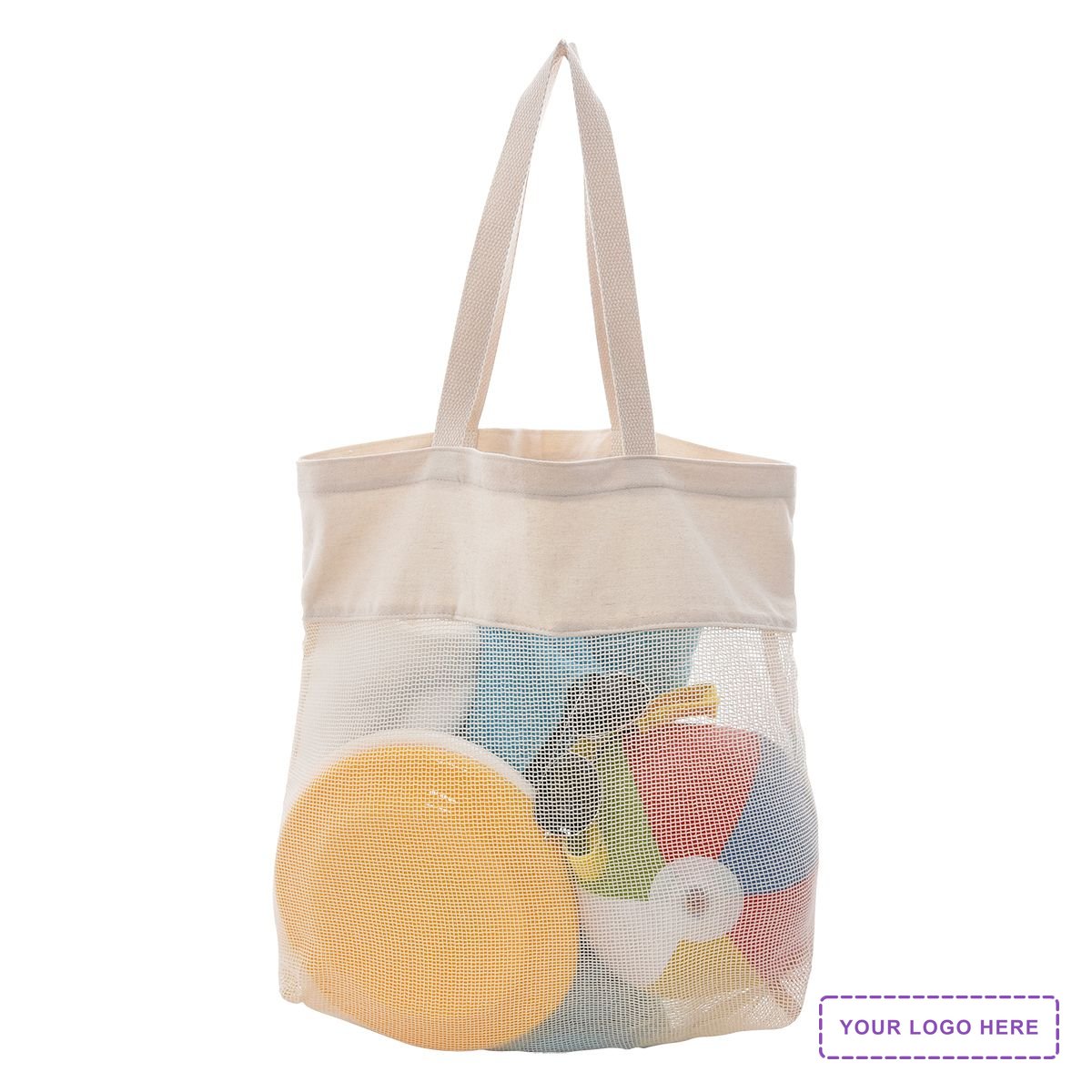 Carlisle Cotton Mesh Tote Bag