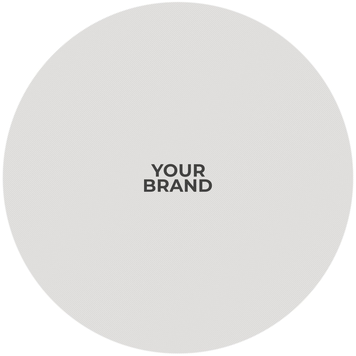 8" Rd 1/16" Thick Full Color Soft Mouse Pad