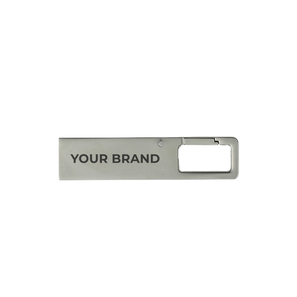 Naplate Zinc Alloy USB with Waist Hook