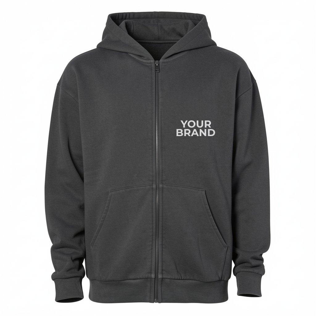Unisex Mainstreet Heavyweight Full-Zip Hooded Sweatshirt - IND420ZIP