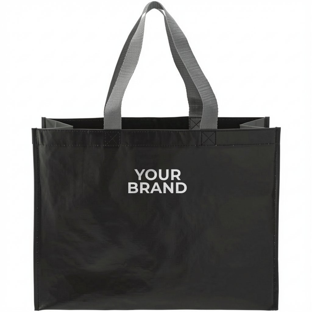 RPET Laminated Matte Shopper Tote