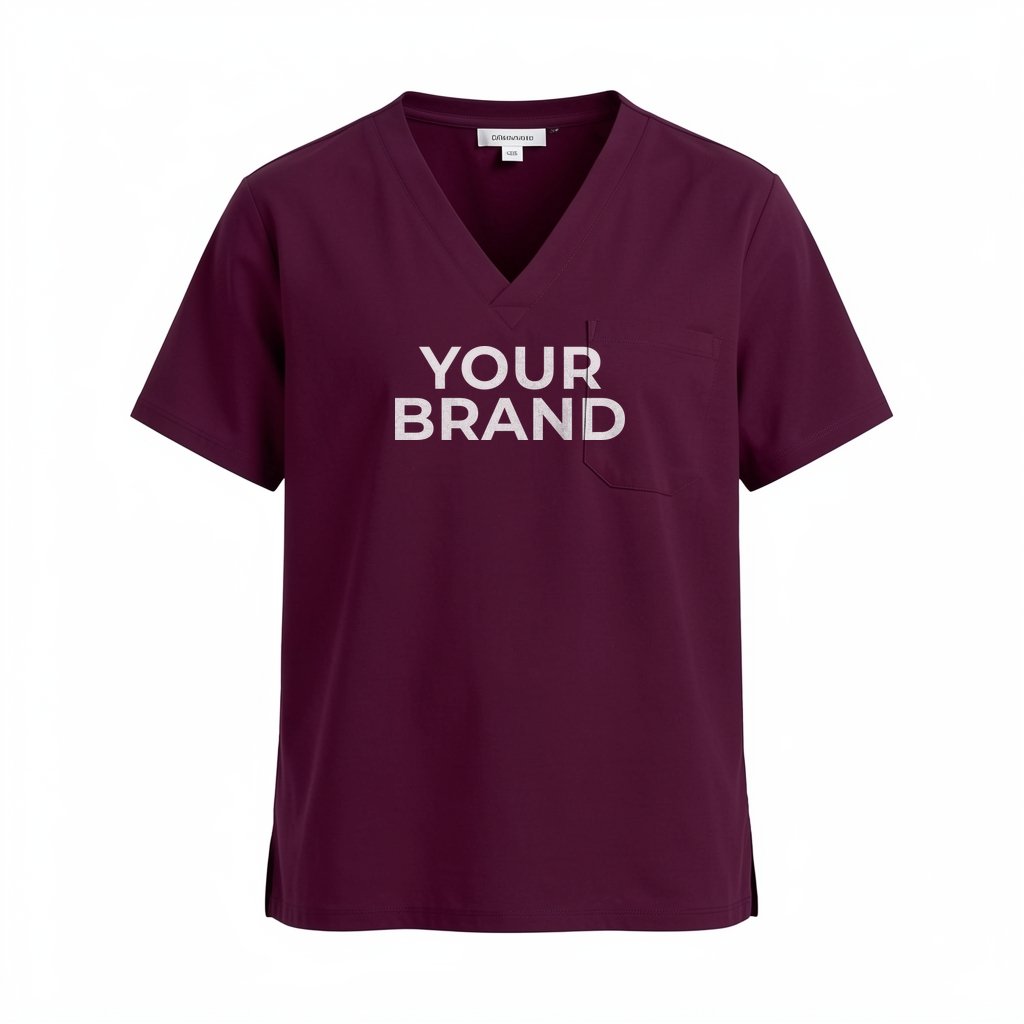 Landau - Essentials - Unisex Three-Pocket V-Neck Top