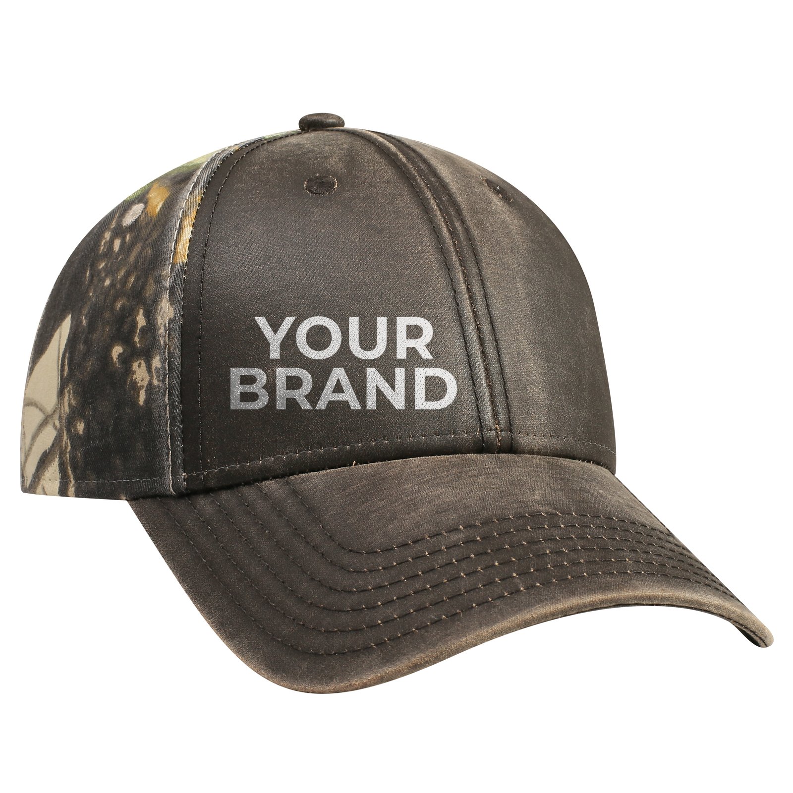 OTTO CAP® Camouflage 6 Panel Low Profile Baseball Cap