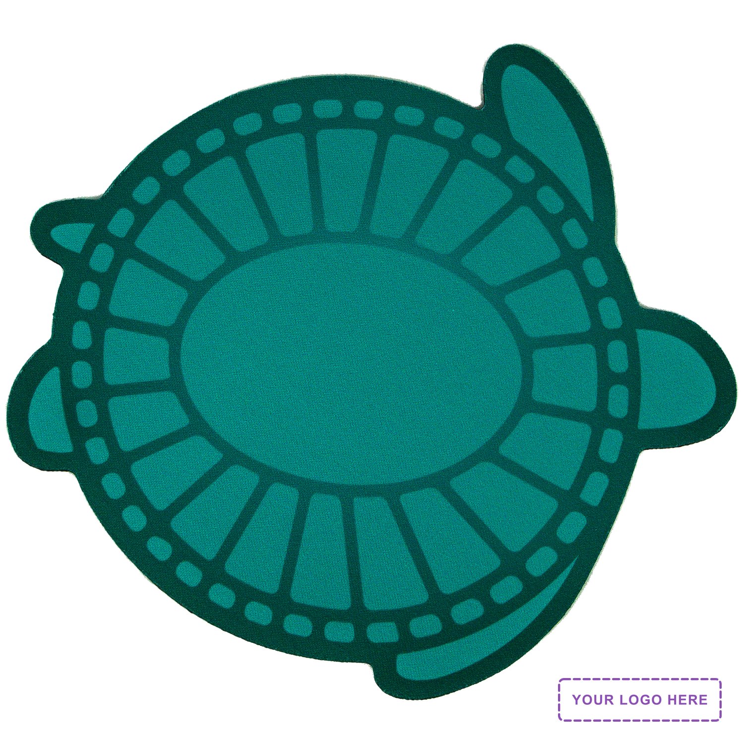Turtle Shape Soft Mouse Pad 7.96"x7.71"x0.125"
