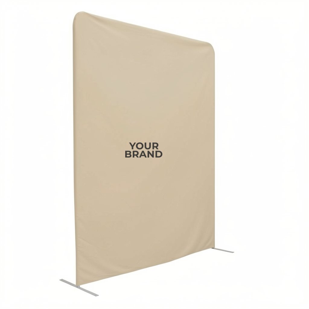 8'W x 10' Tall EuroFit™ Straight Wall Kit (Recycled Polyester Knit)
