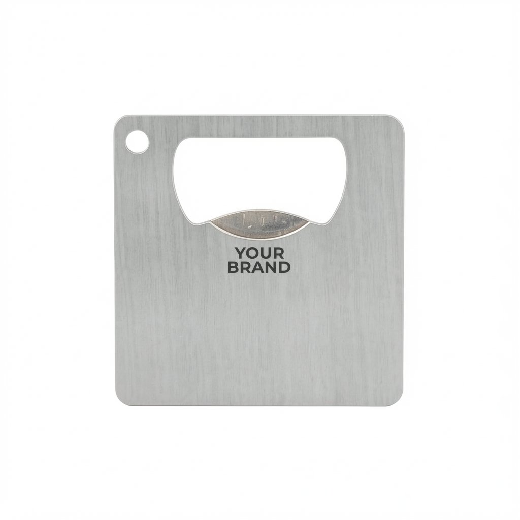 Crescent Mini Square Bottle Opener