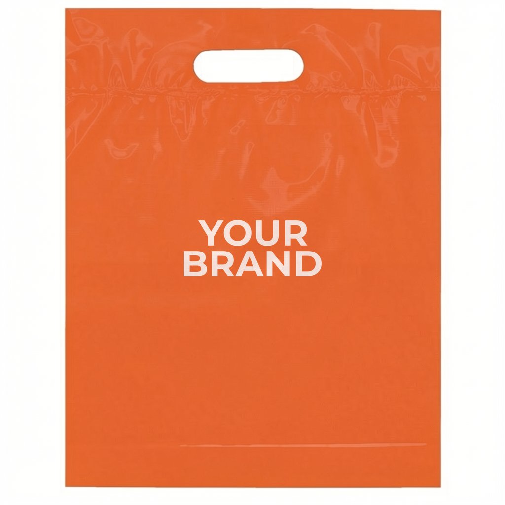Orange Die Cut - Happy Halloween - Flexo Ink Print