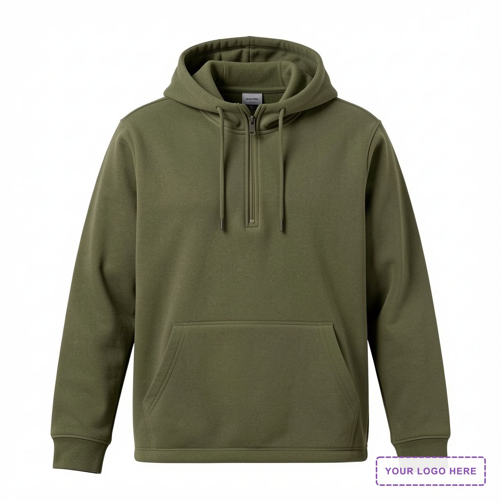 CornerStone Tough Fleece 1/4-Zip Hoodie CSF633