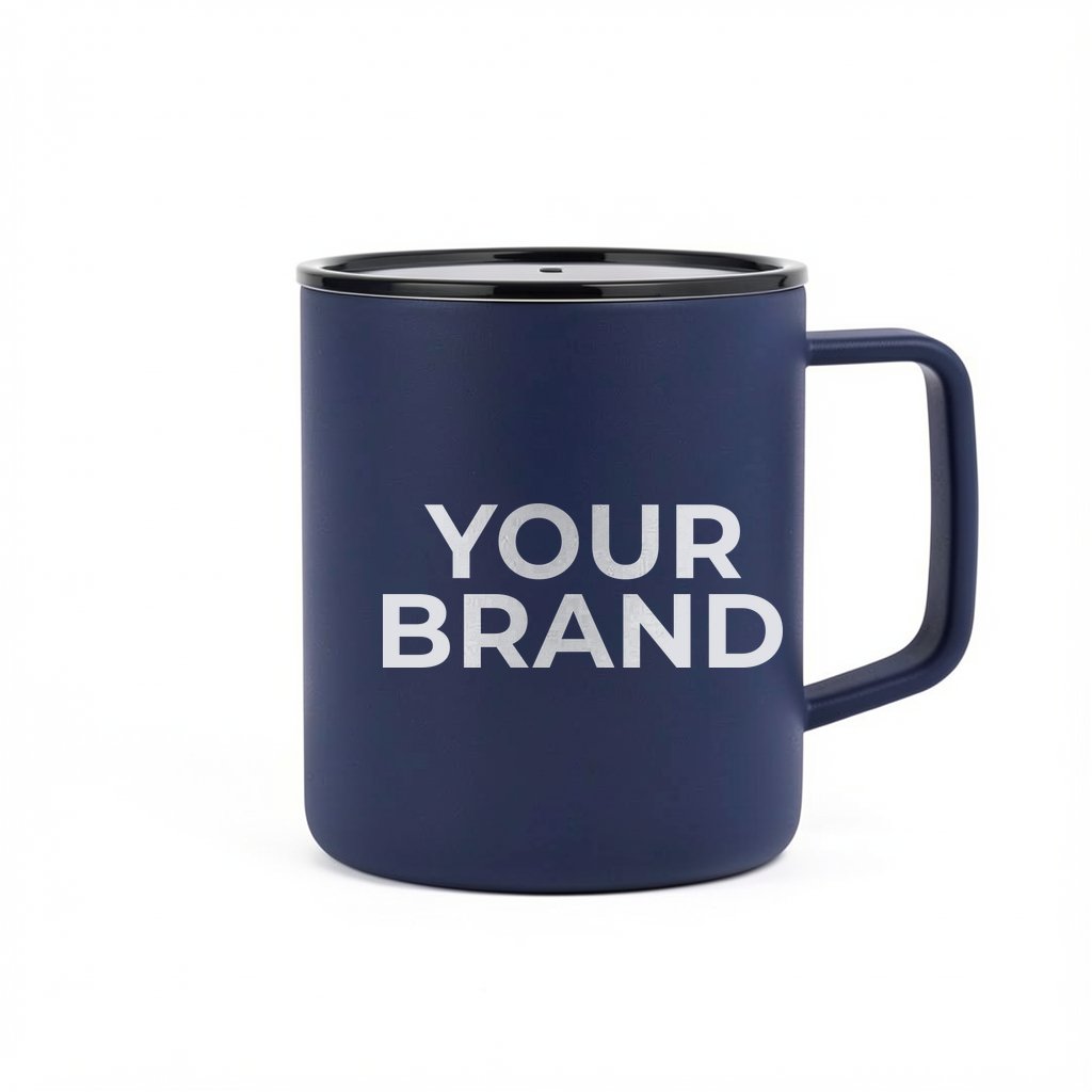 Rover Camp Mug 14oz Powder coated 2 in 1 Gift Set