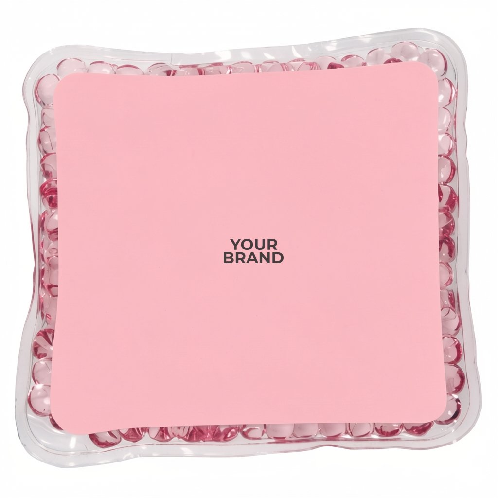 Pink Flamingo Tube Square Aqua Pearls™ Hot/Cold Pack