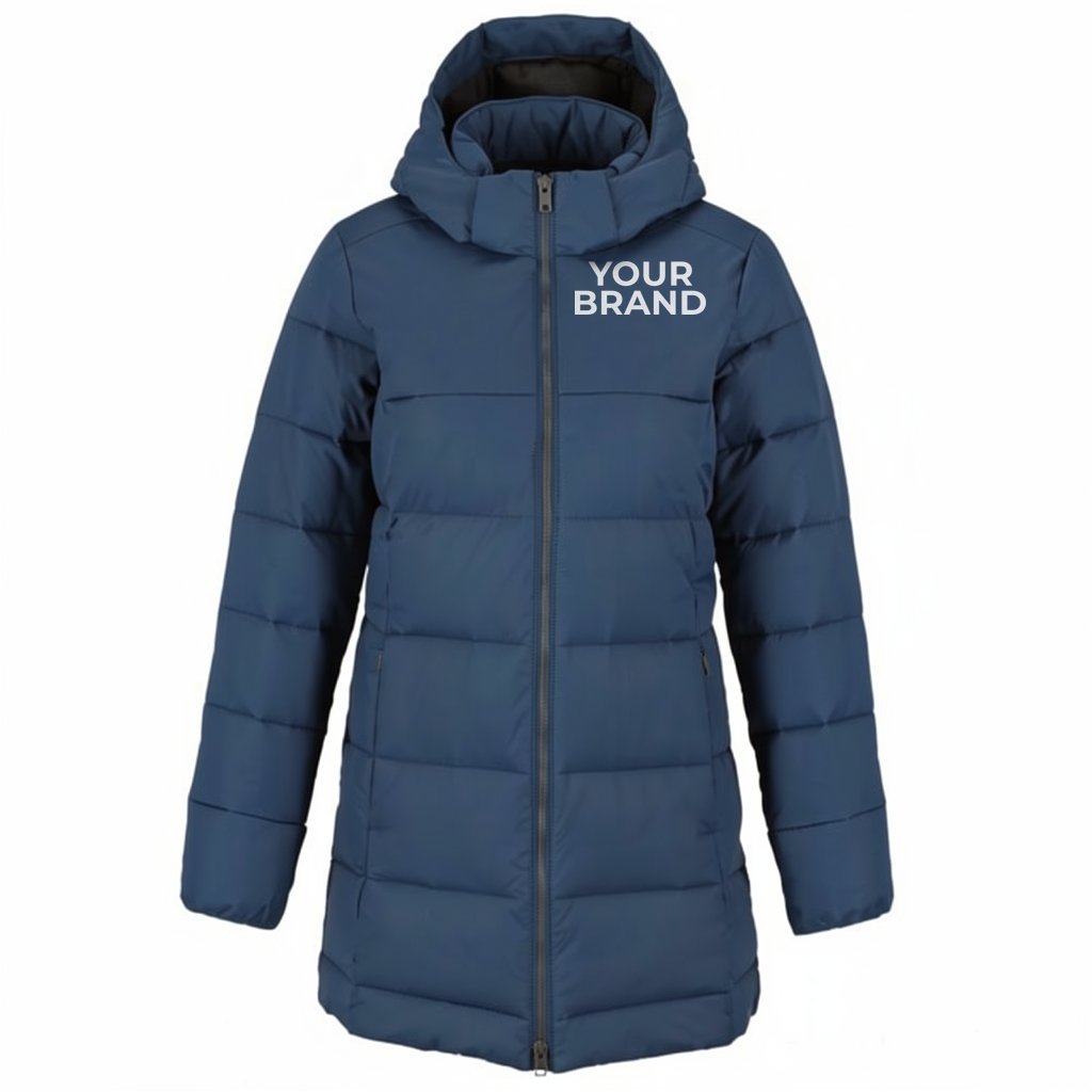 GENEVA Eco Long Packable Insulated Jacket-Womens