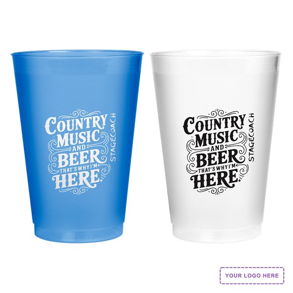 12oz Frost Flex Stadium Cup
