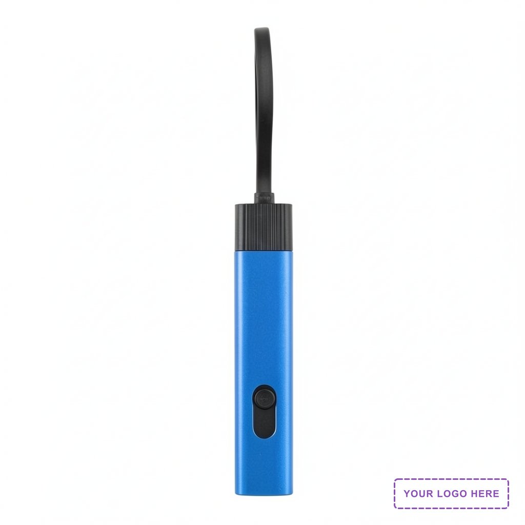Recycled Aluminum Retractable Travel Charging Cable