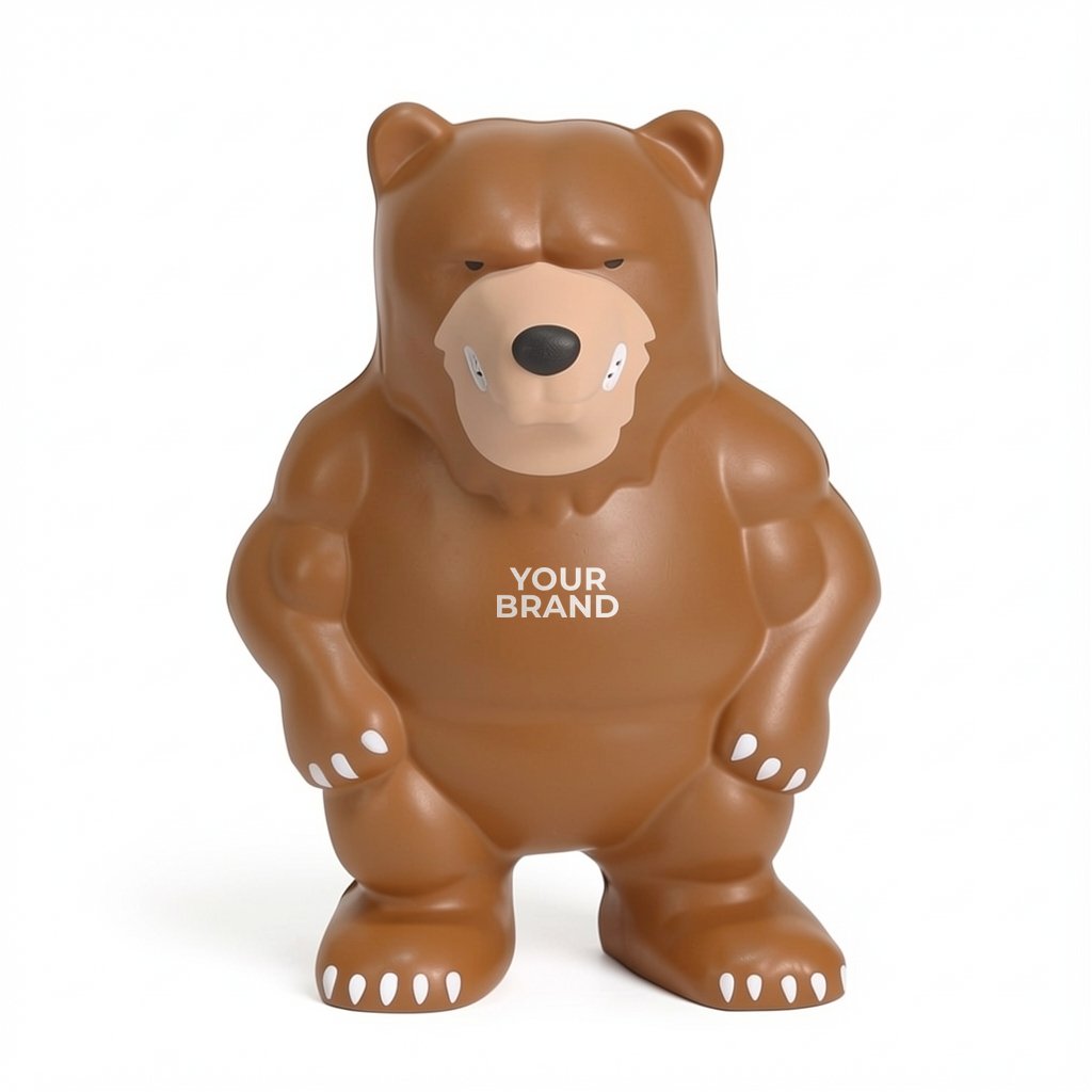 Bear Mascot Stress Reliever