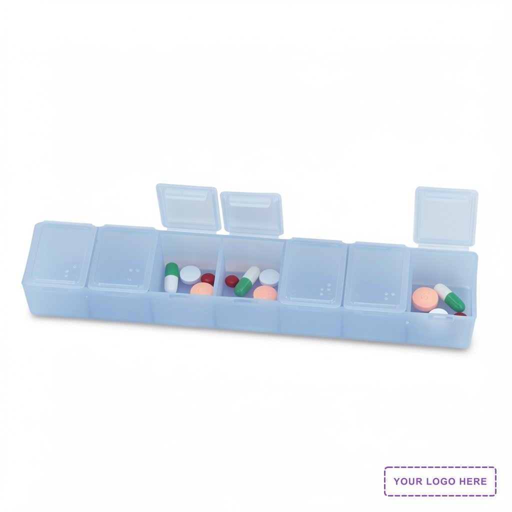 Super-7 All-Week Pill Box - 8"