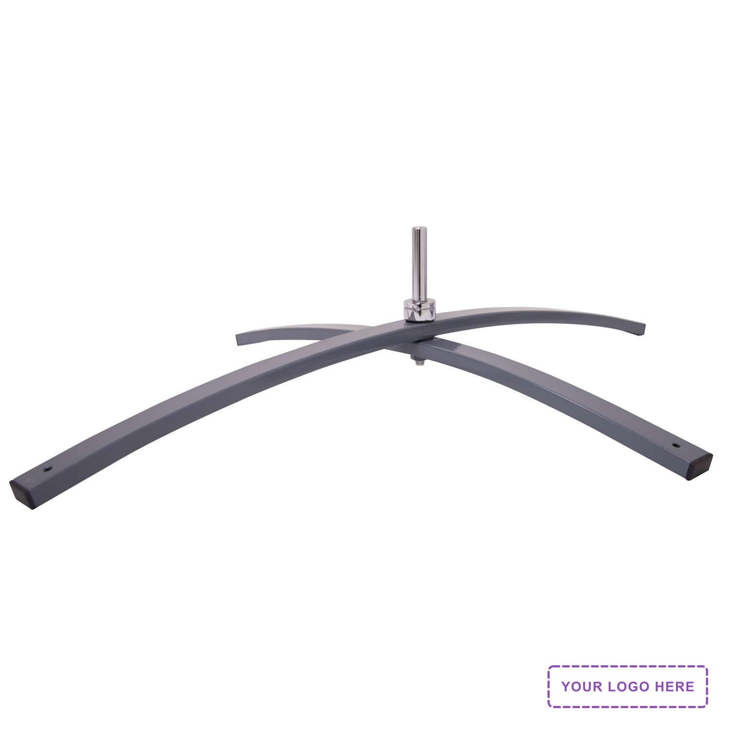 9' Elite Blade Nylon Sail Sign Kit (Single-Sided with Scissor Base)