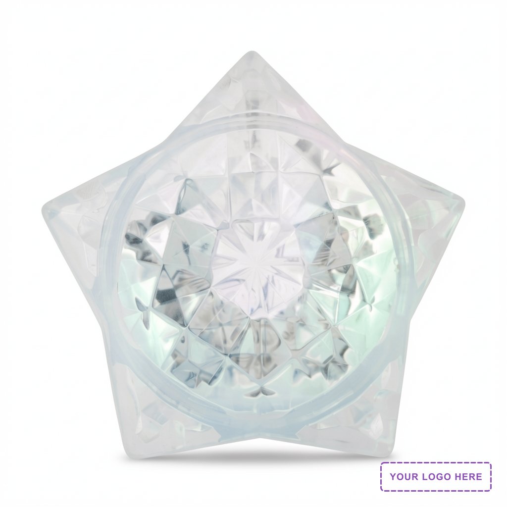 Light Up Crystal Star LED Ring
