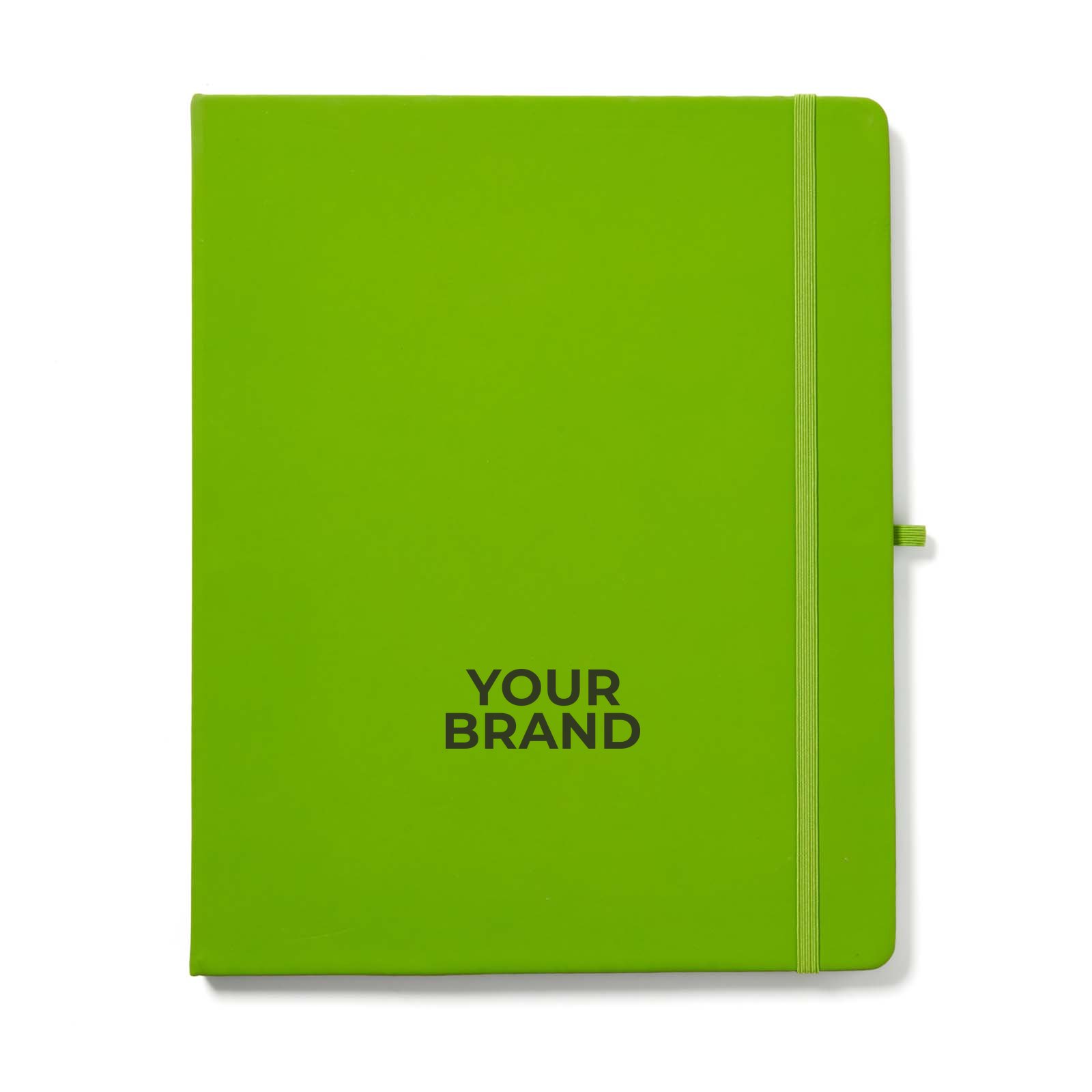 8" X 10" Soft Touch Journal with Pen Loop