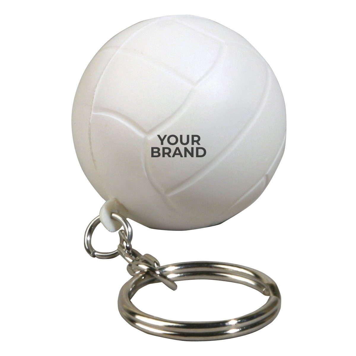 Volleyball Stress Reliever Key Chain