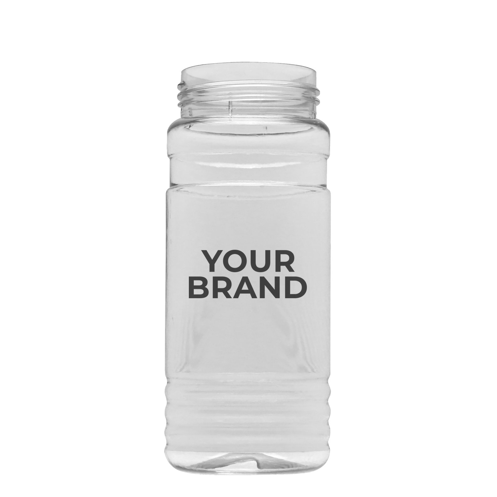 Garyline® Clear Bottle with Flip Lid - 20 oz.