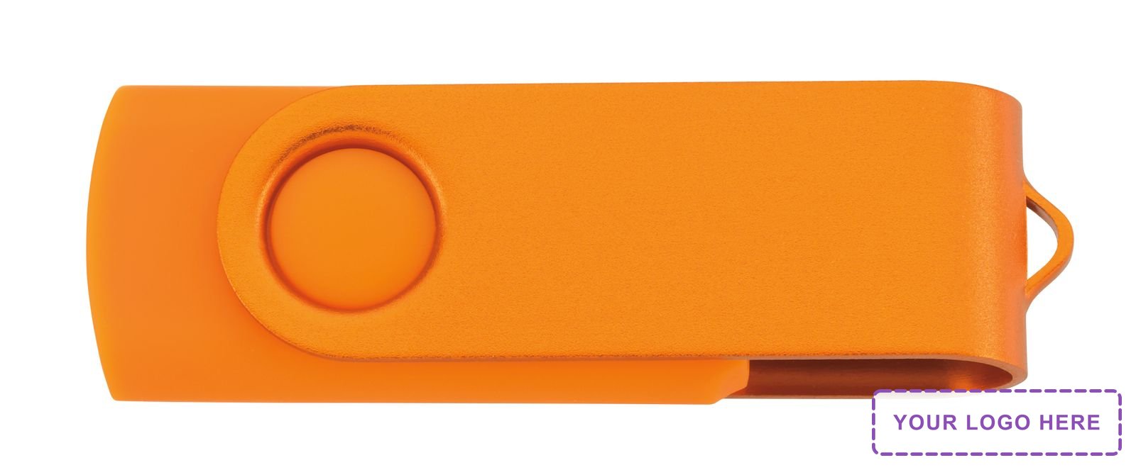 Universal Source® 4 GB Two Tone Folding USB 2.0 Flash Drive