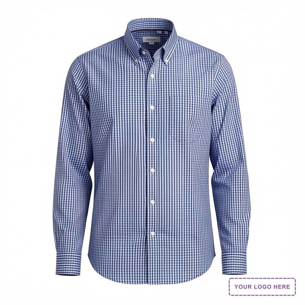 Port Authority Broadcloth Gingham Easy Care Shirt W644