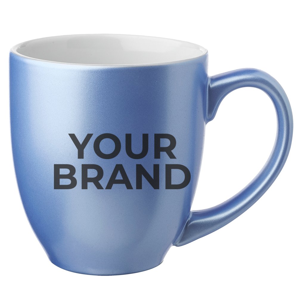 16 oz. Metallic Bistro Coffee Mugs