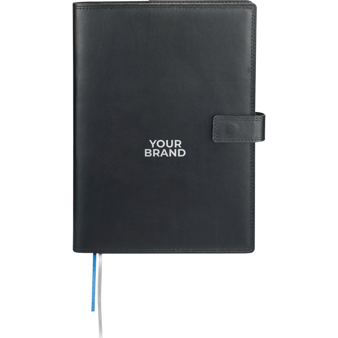 FSC® Mix 7" x 10" Uptown Refillable Leather Journa