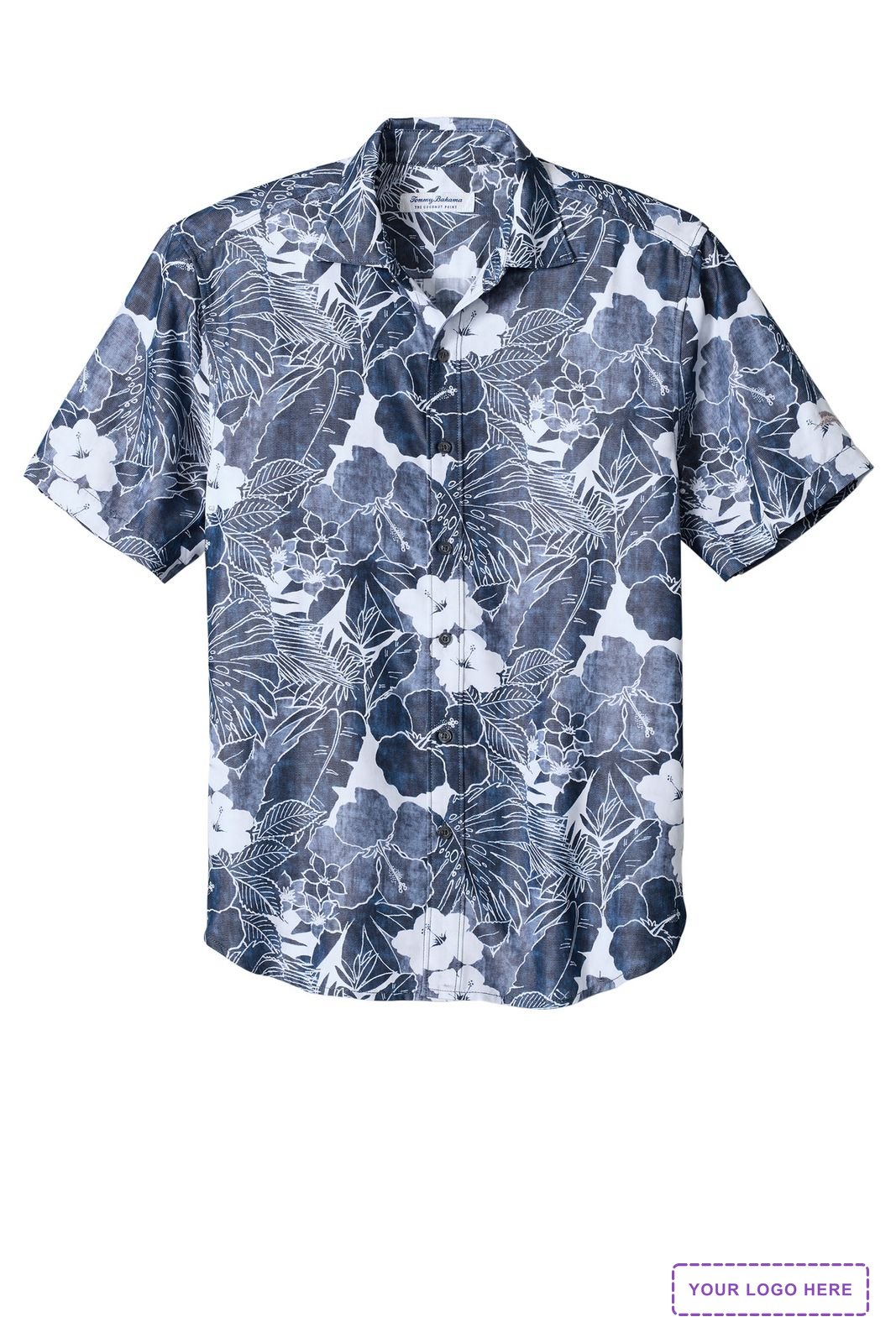 Tommy Bahama Coconut Point Playa Flora Short Sleeve Shirt ST325929TB