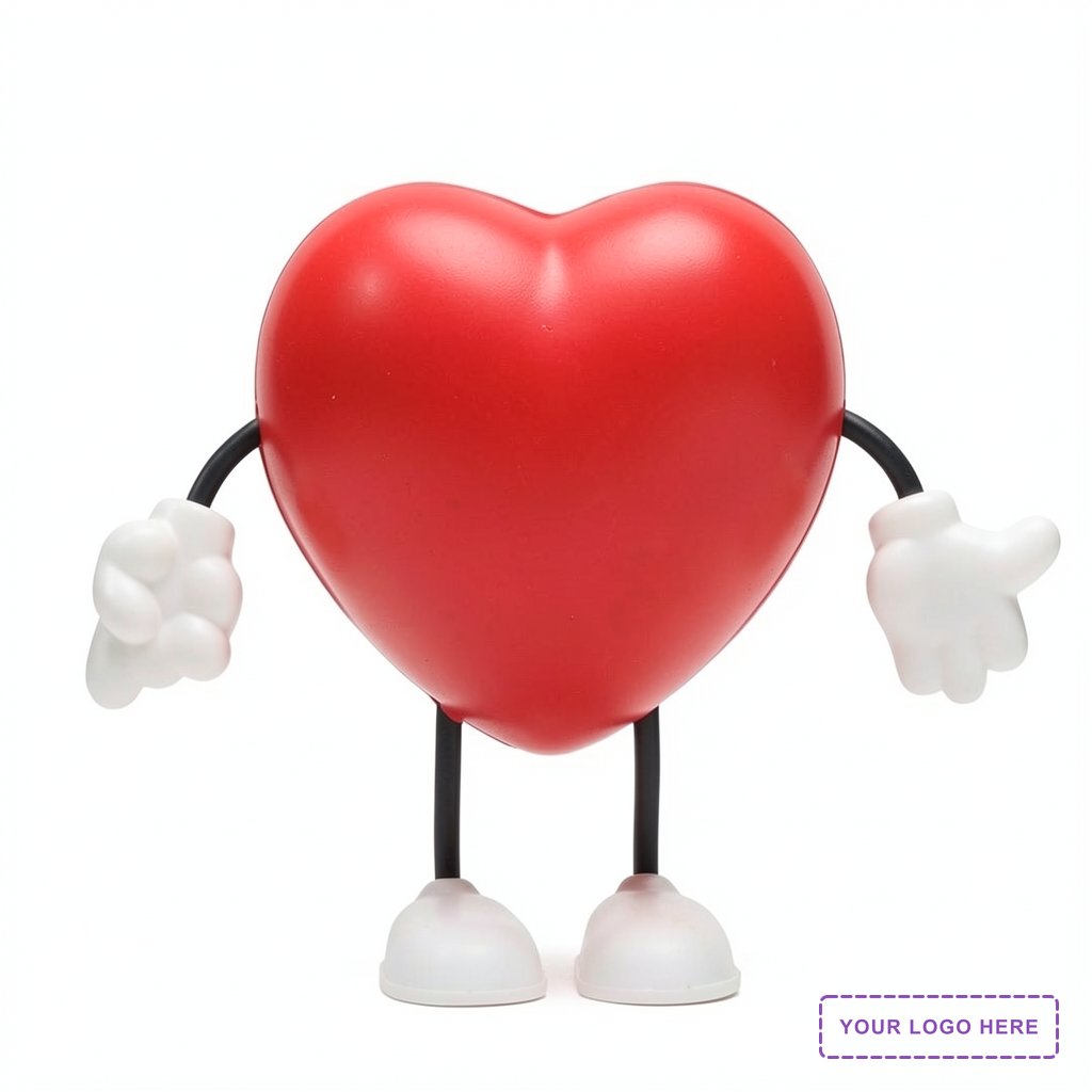 Valentine Heart Stress Reliever Figure