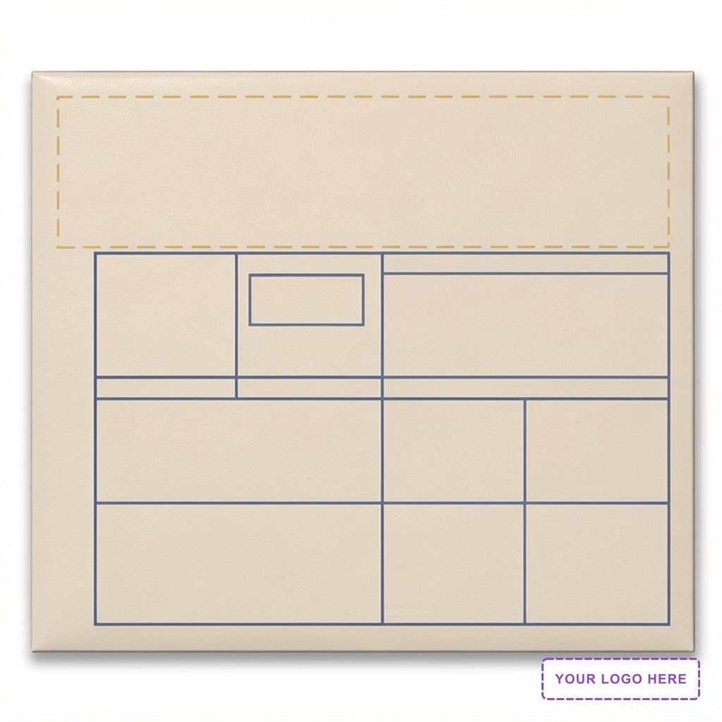3.5" x 4" Small Magnetic Calendar 20 Mil