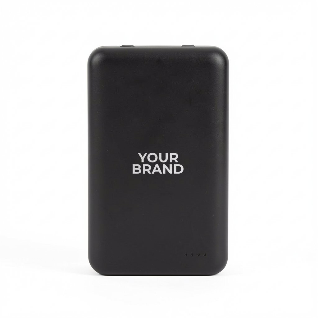 Guild 5000mAh UL-Listed Power Bank with Built-in Cables