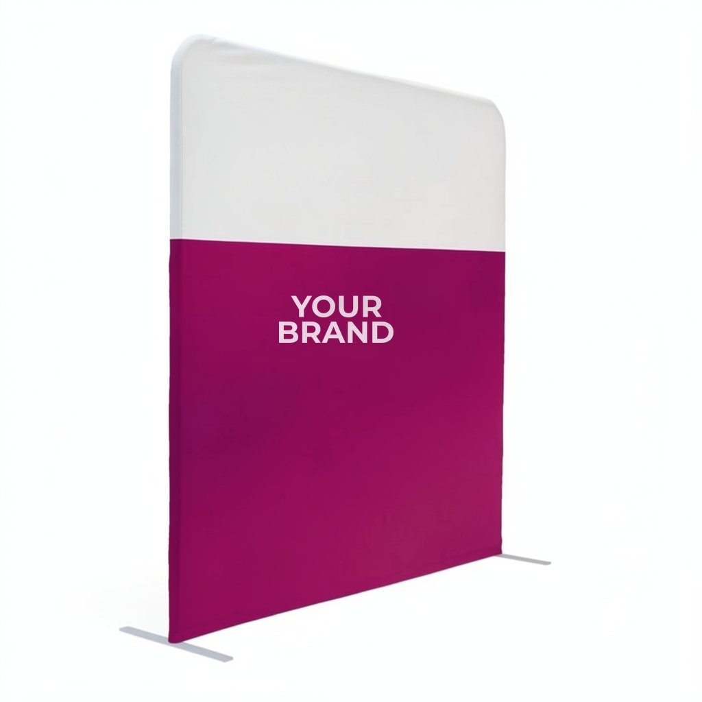 6'W x 72"H EuroFit™ Straight Wall Kit (Recycled Polyester Knit)