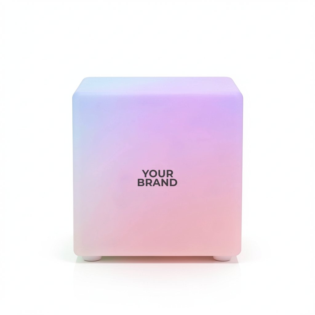 6" Mid-Size Light Cube, Remote Controlled Decor