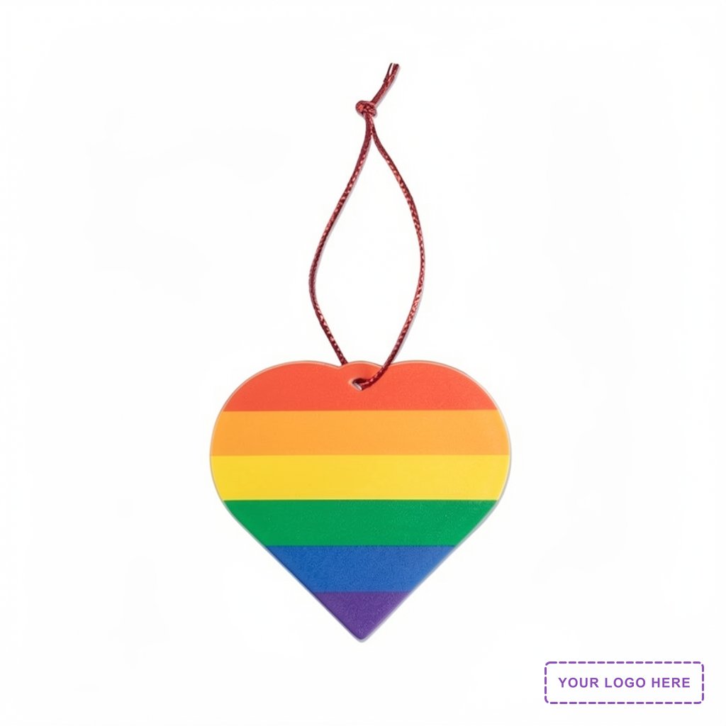 Heart Pride Ornament