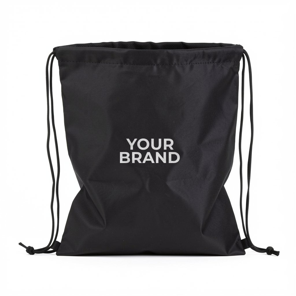 Quill Non-Woven/Nylon Drawstring Bag