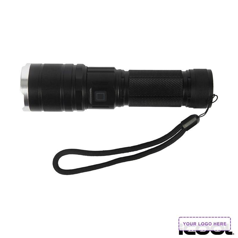 iCOOL Telluride Rechargeable 480-Lumen Aluminum Tactical Flashlight