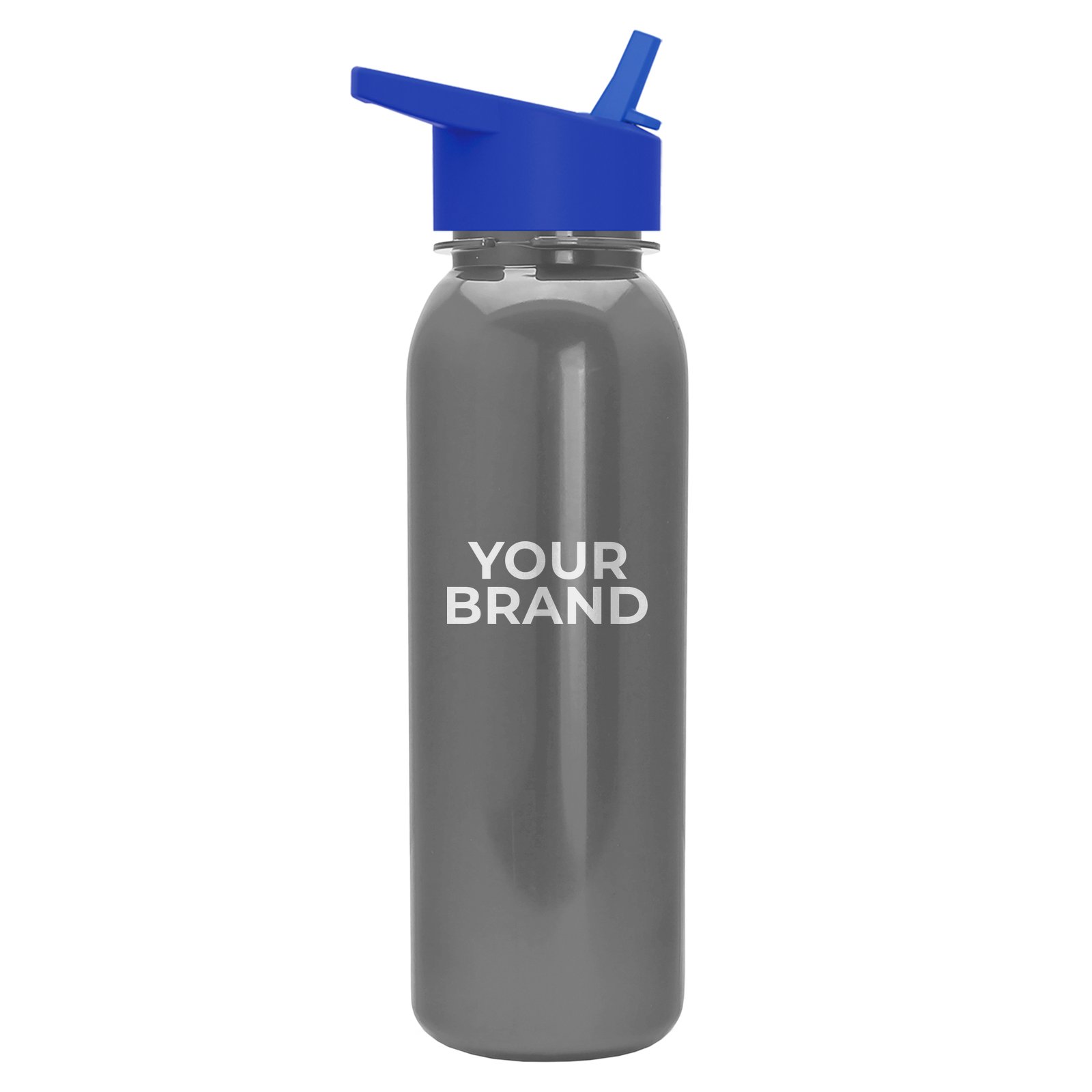 Garyline® Terrain Metallike Bottle with Flip-Straw Lid - 24 oz.