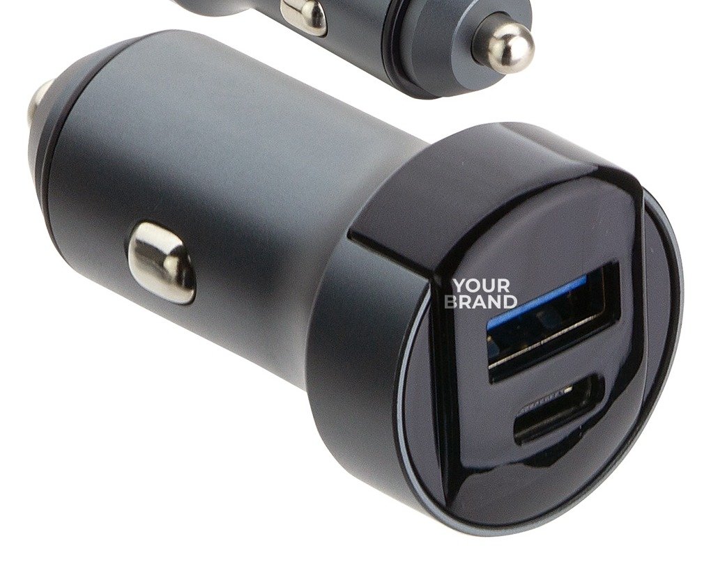 ihub™ Super Fast USB-C 18W PD Car Charger