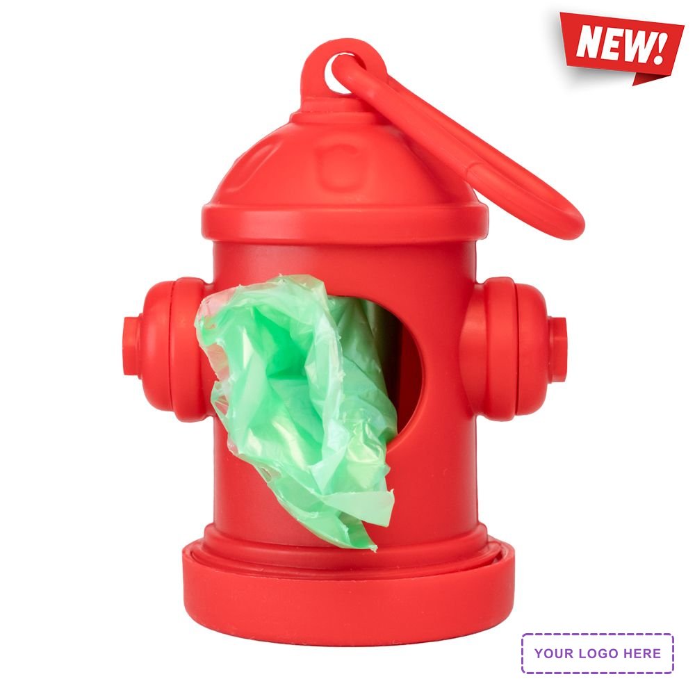 Fire Hydrant Dog Poop Bag Dispenser