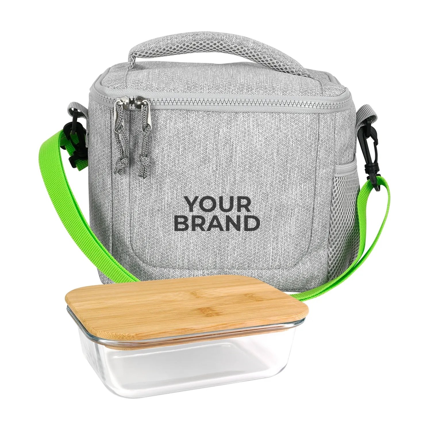 Adventure Cooler Bamboo Lunch Set