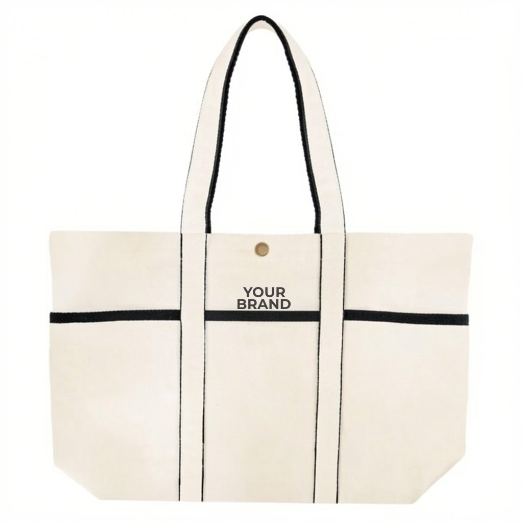Aware™ 10 Oz. Recycled Cotton Canvas Tote Bag